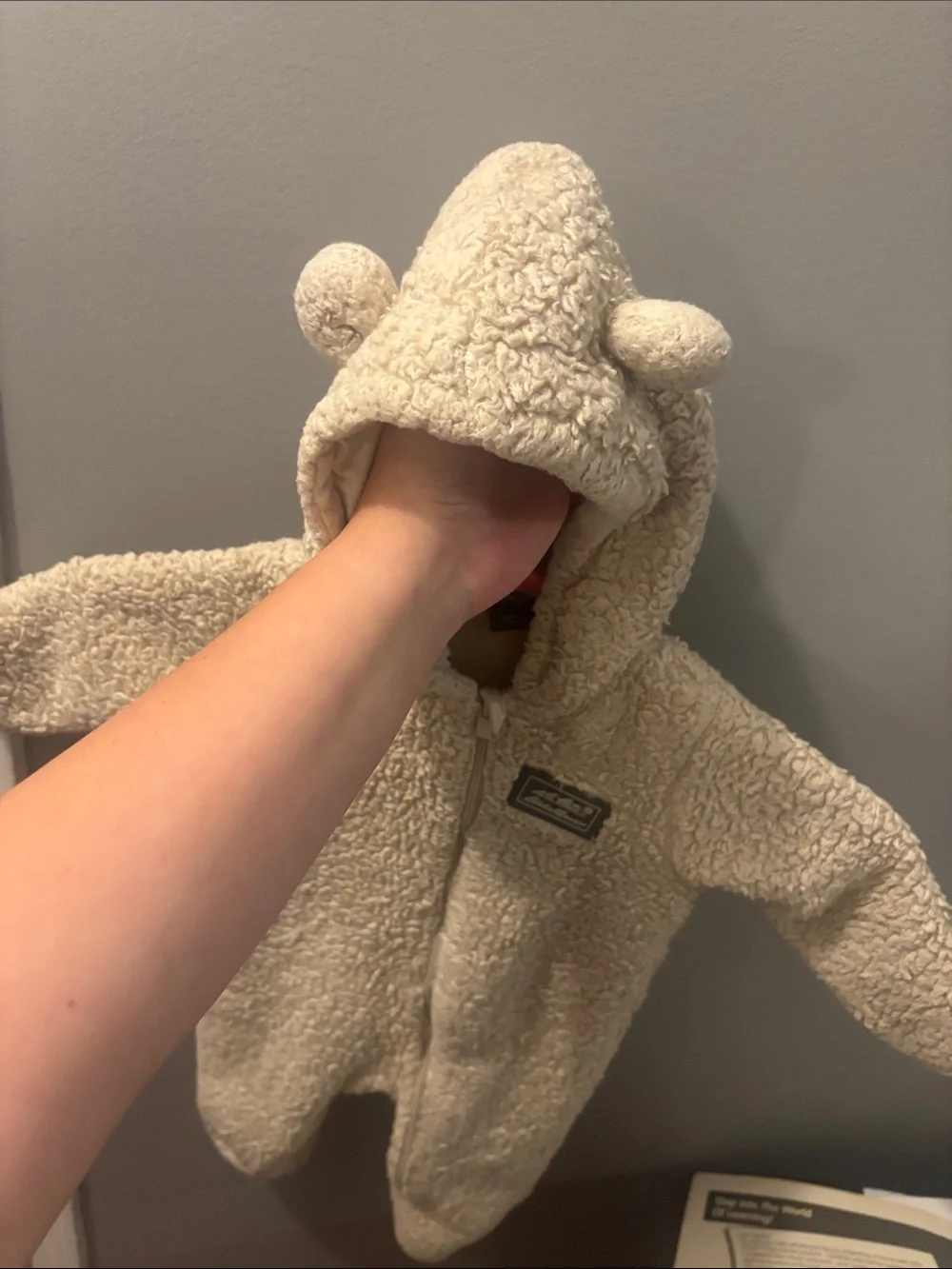 Eddie Bauer 6/9 month zip up